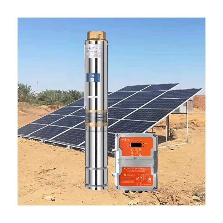 Pompe solaire immergée en acier inoxydable